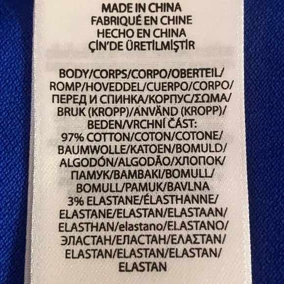 NWT - Ralph Lauren Women's Short Sleeve Polo, Iris Blue - XL/TG Slim Fit - Picture 8 of 10